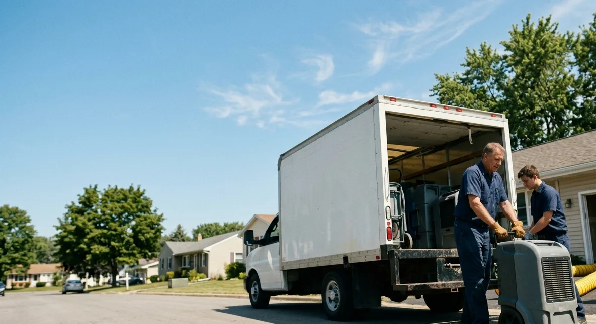 Water Damage Cleanup in Hartsburg, IL near me